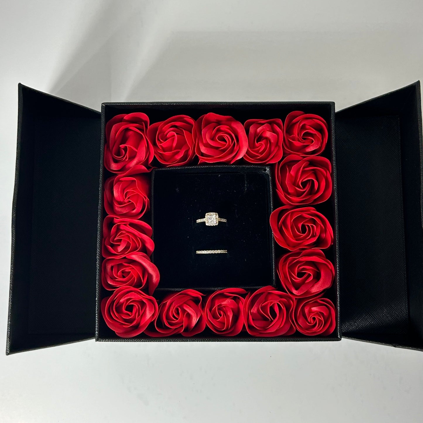 Rose Flower Gift Box